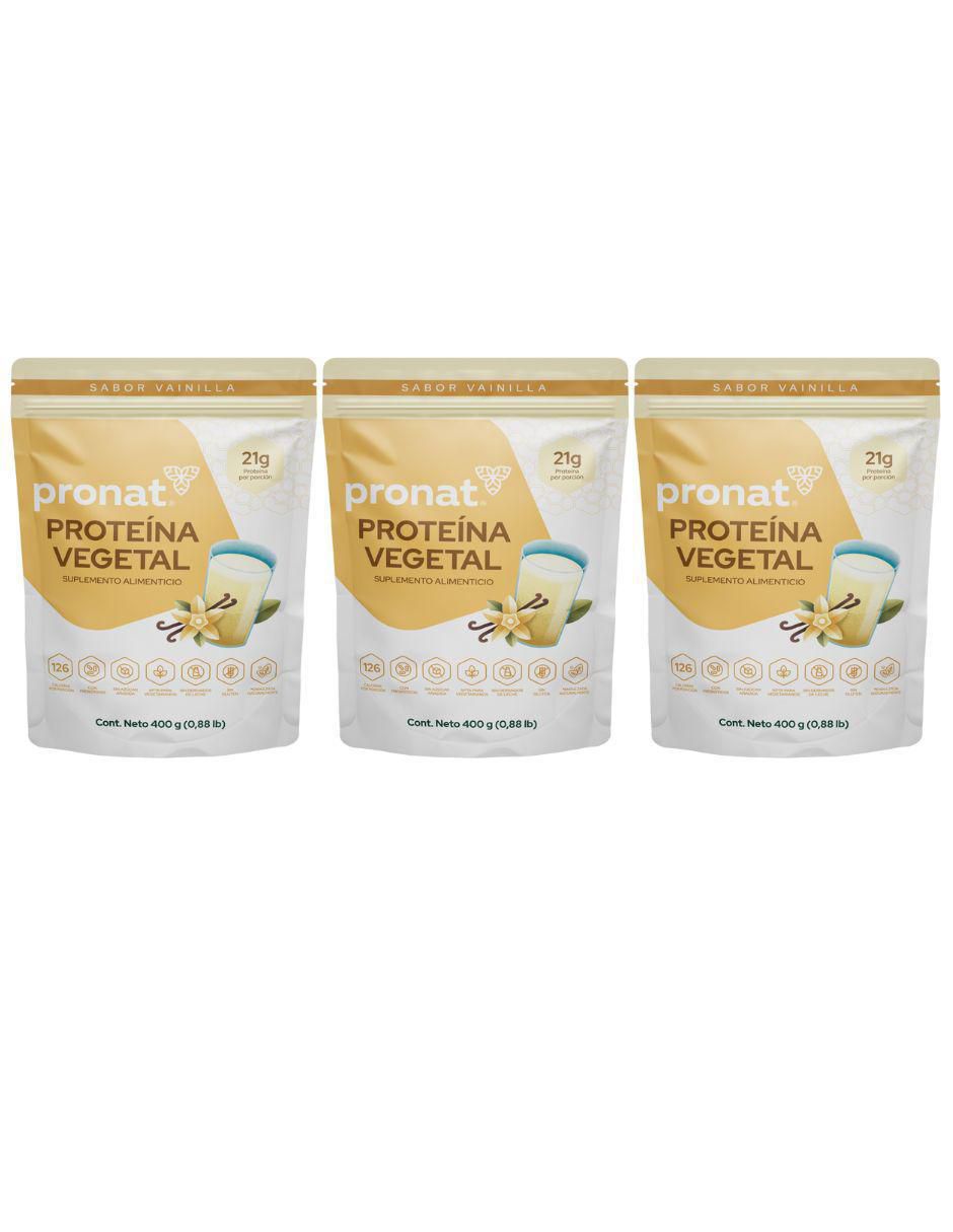 Set de suplementos alimenticios proteína vegetal vainilla Set de suplementos alimenticios proteína vegetal vainilla