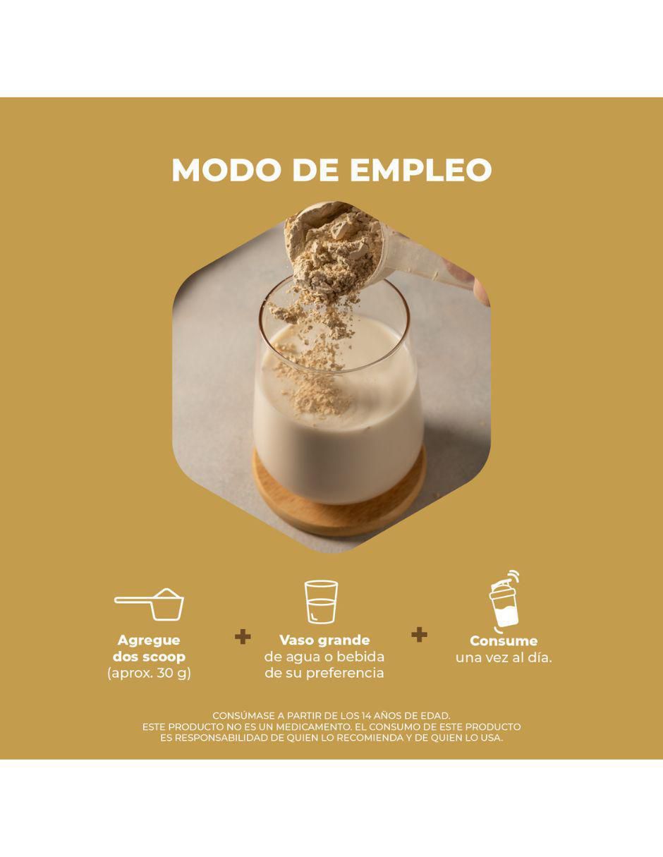 Set de suplementos alimenticios proteína vegetal vainilla 8