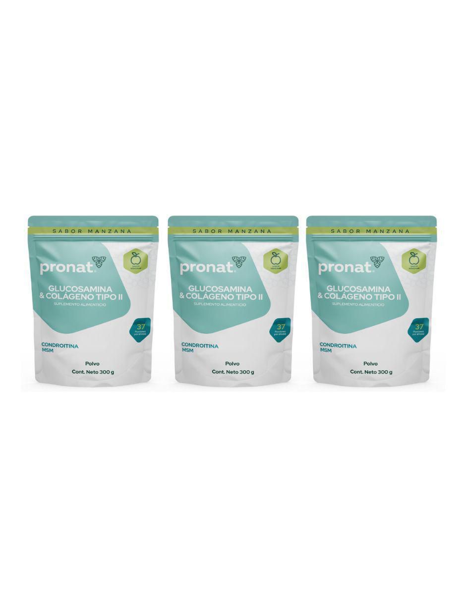 Kit de suplementos alimenticios Glucosamina & Colágeno Tipo 2 - Pronat