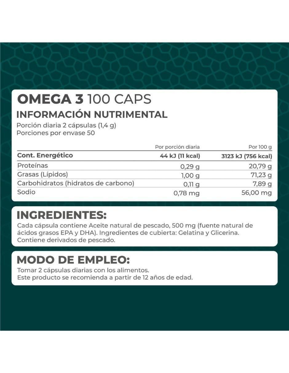 Kit de suplementos alimenticios Omega 3 con EPA y DHA (100 Perlas) - Pronat 8