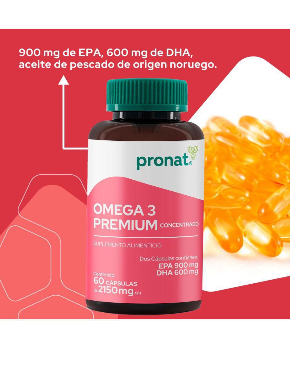 Kit de suplementos alimenticios Omega 3 Premium 60 cápsulas y Omega 3 infantil 120 gomitas 4