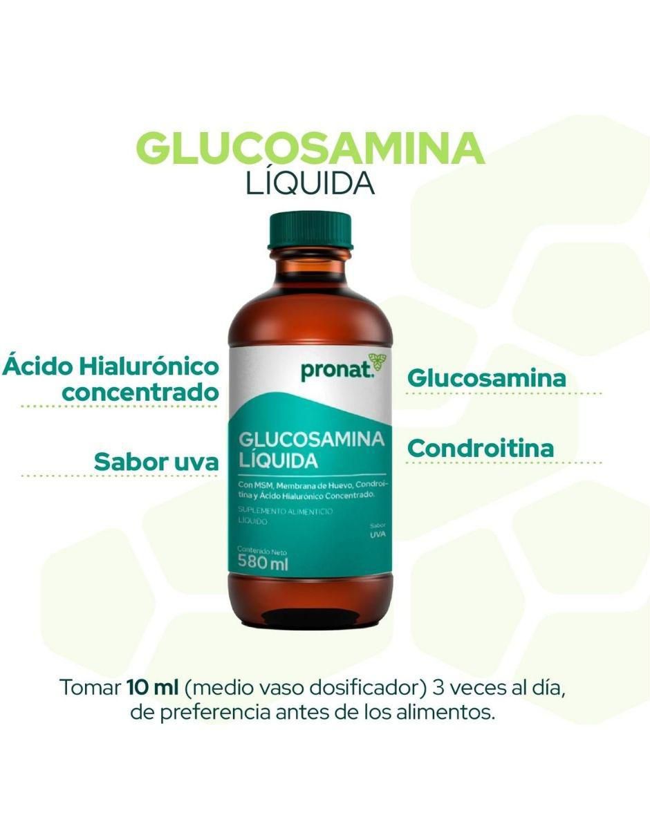 Glucosamina Liquida sabor uva 4