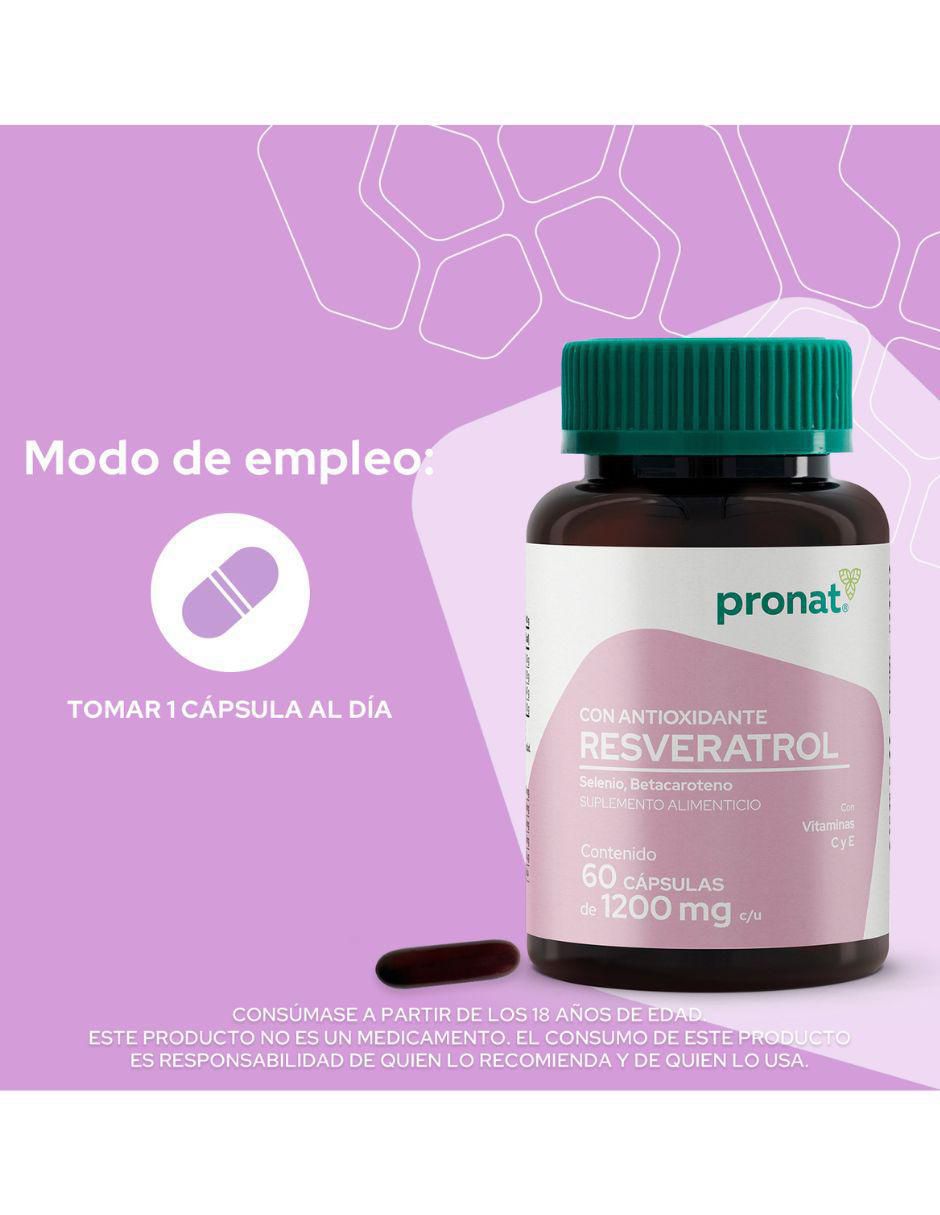 Antioxidante con Resveratrol 4