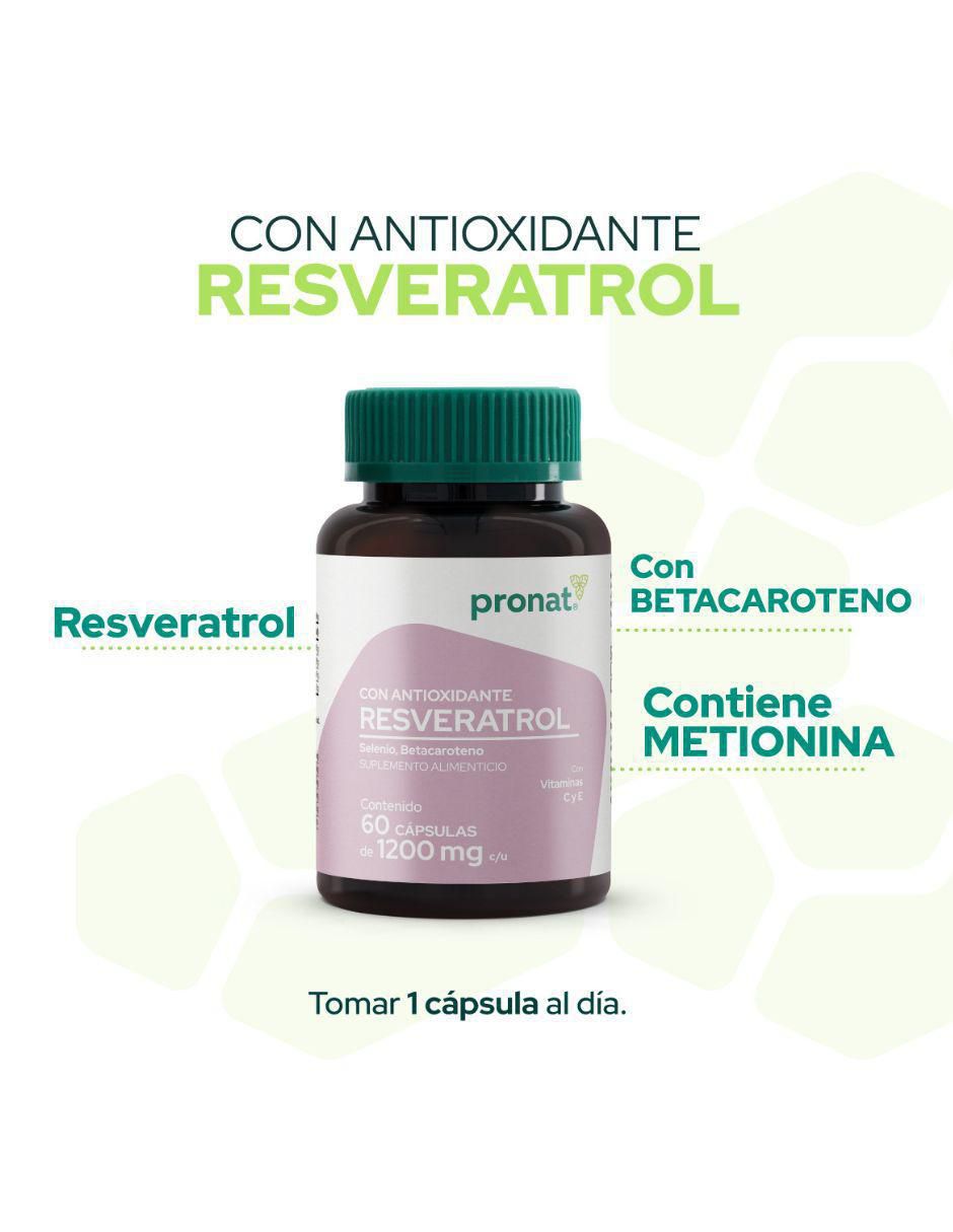 Antioxidante con Resveratrol 8