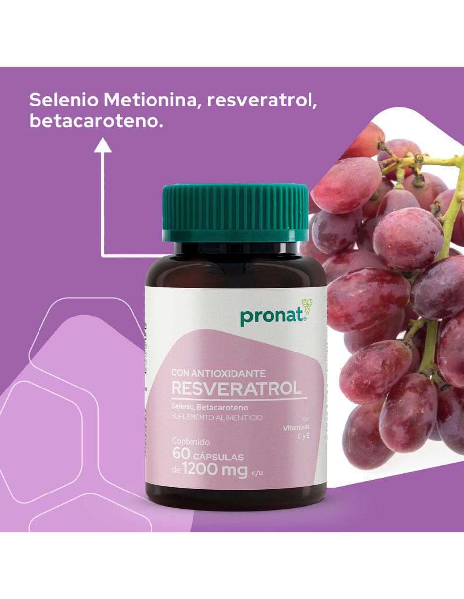 Antioxidante con Resveratrol 9
