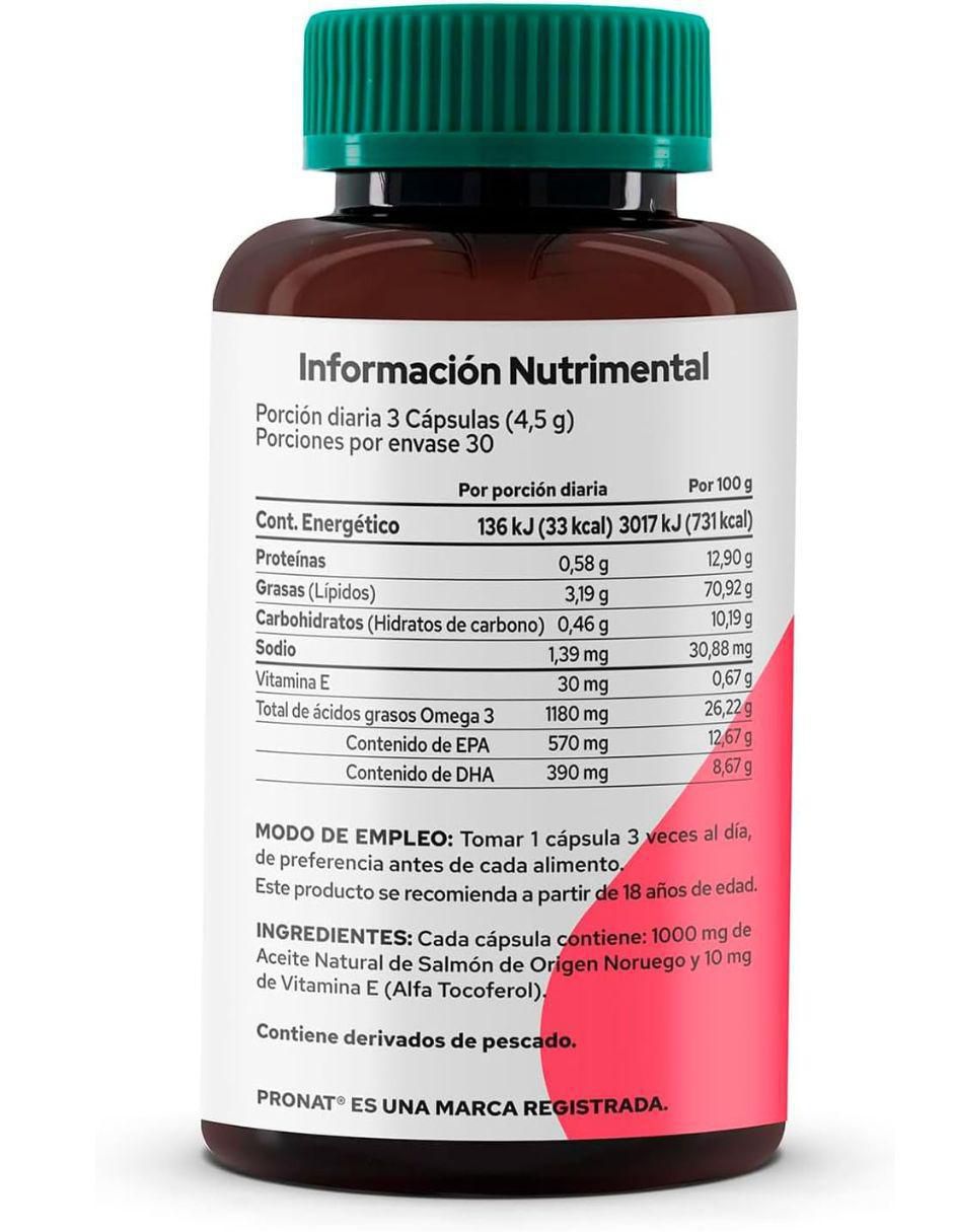 Kit de suplementos alimenticios salmón Plus y Omega 3 2