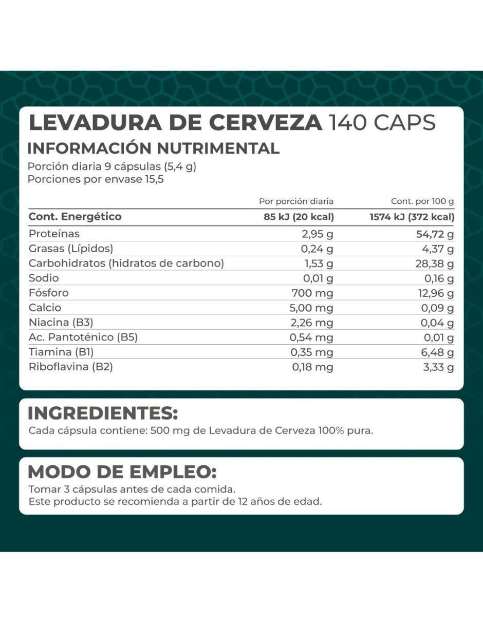 Levadura de Cerveza con complejo b y levadura de cerveza 2