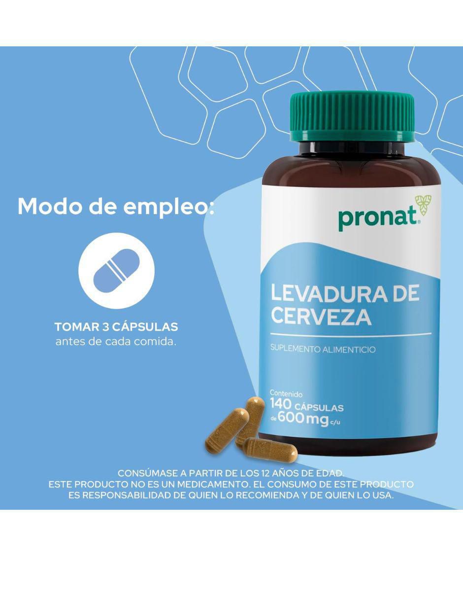 Levadura de Cerveza con complejo b y levadura de cerveza 5