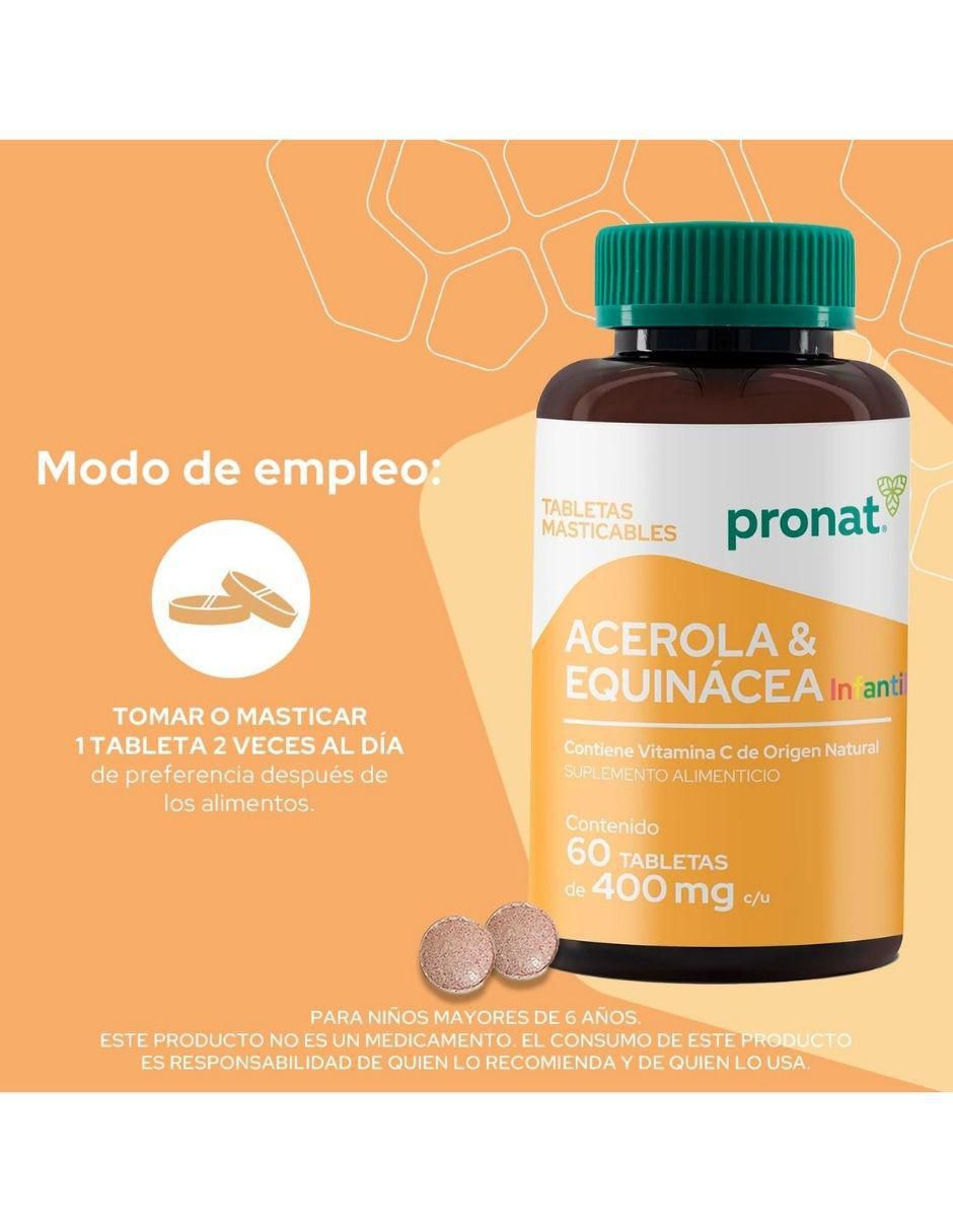 Kit de suplementos alimenticios Acerola & Equinacea infantil 3