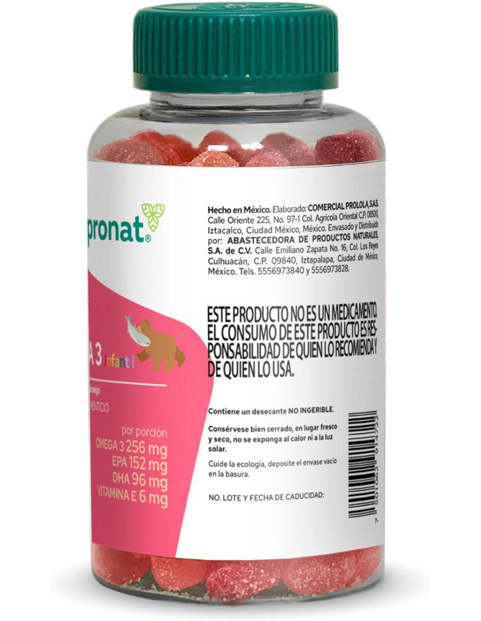 Acerola & Equinácea Kids + Omega 3 con dha, epa y vitamina e sabor frutas 14