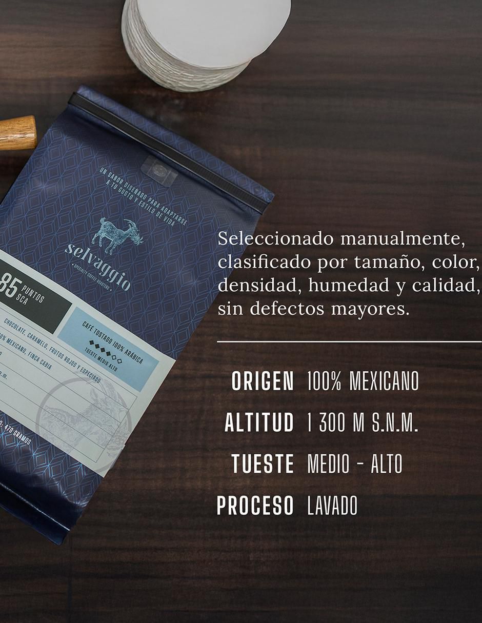 Set café de grano sabor especias de México 470 g 4