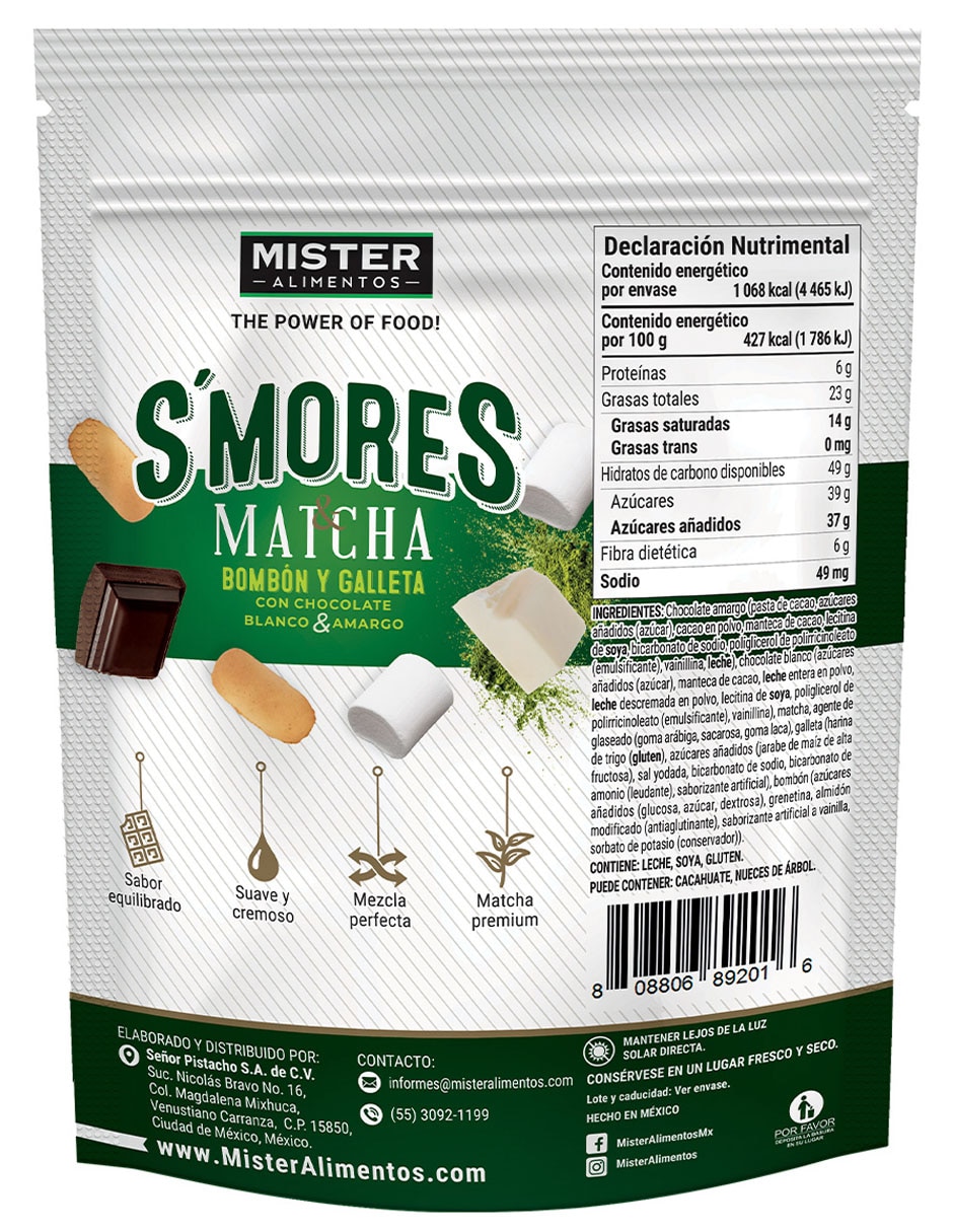 S´mores & matcha 250 g 2