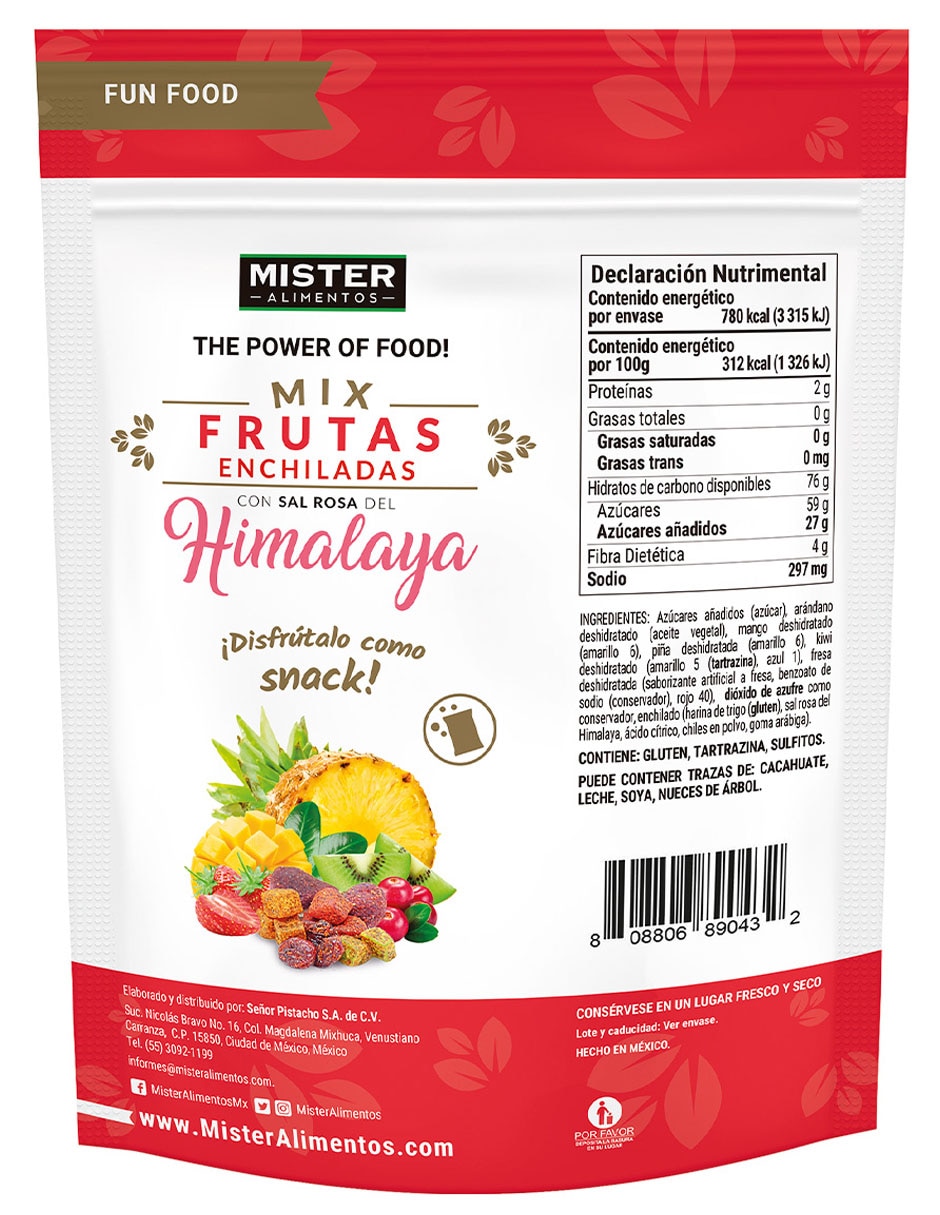 Mix frutas enchiladas 250 g 2