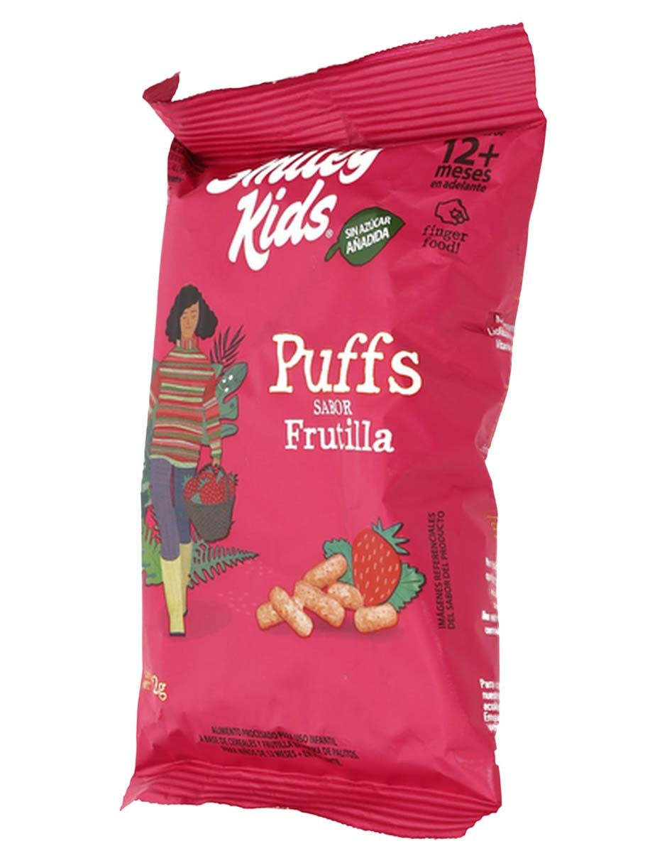 Paquete de snacks Puff Frutilla 2