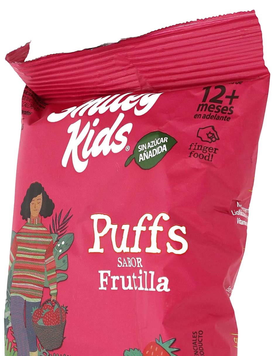 Paquete de snacks Puff Frutilla 4