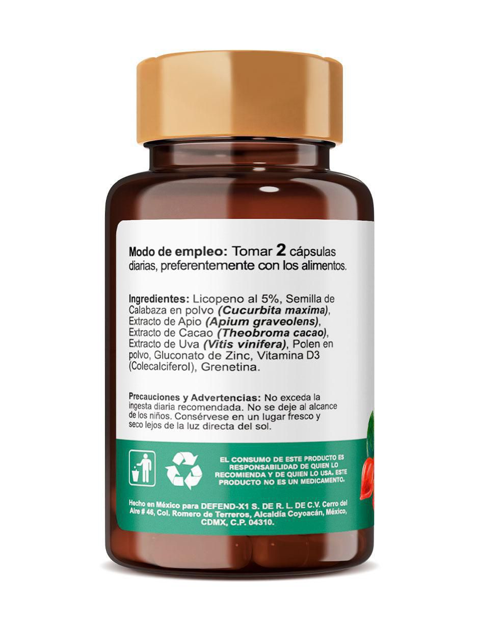 Prostagen Neosci con Licopeno con gluconato de zinc de 30 cápsulas 3