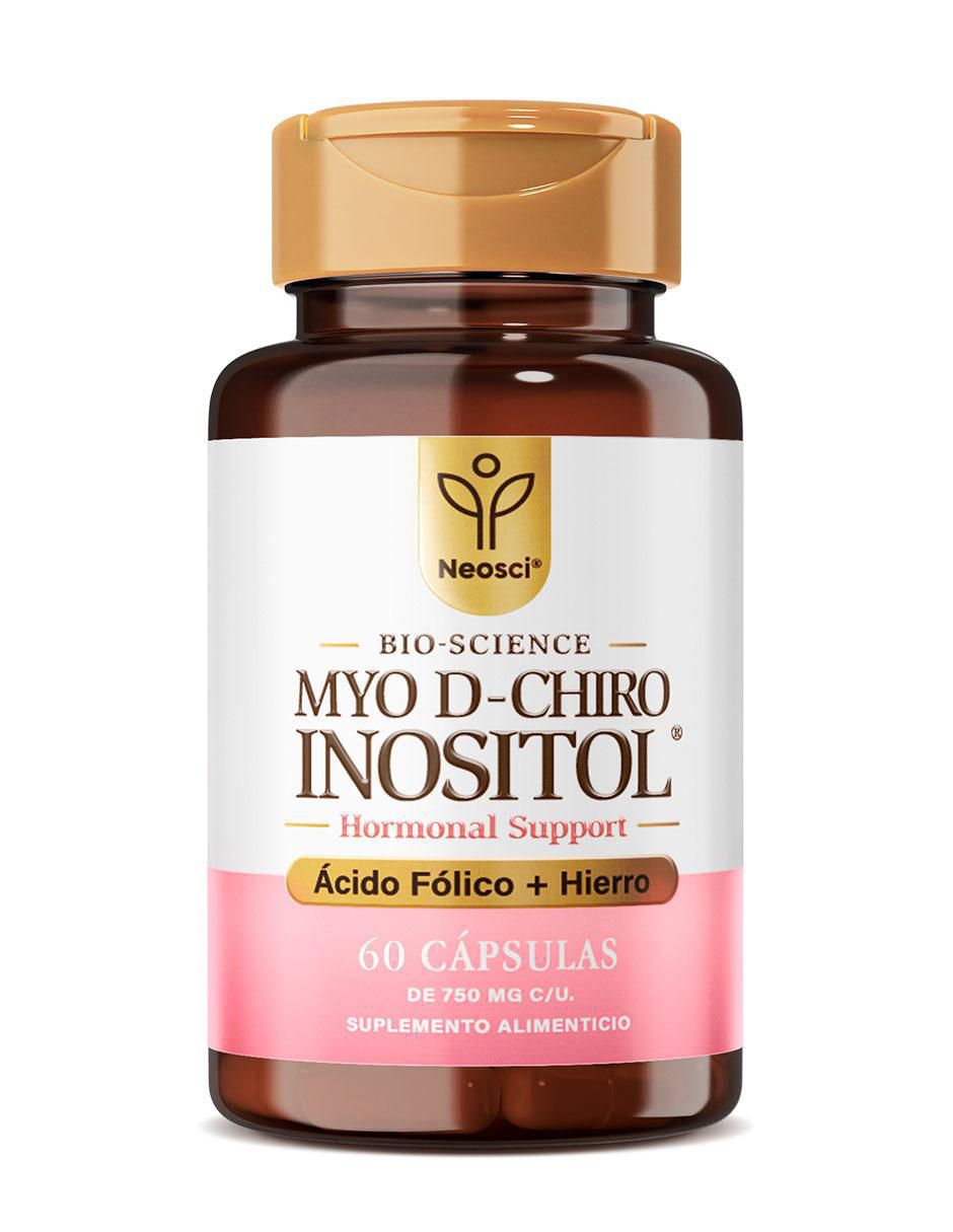Mio D-Chiro Inositol Neosci con Ácido Fólico + Hierro de 60 cápsulas Mio D-Chiro Inositol Neosci con Ácido Fólico + Hierro de 60 cápsulas