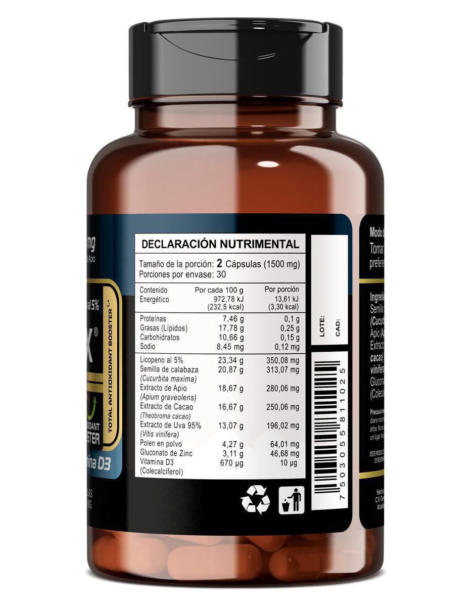 Licopeno Prost-X con vitamina d3 2