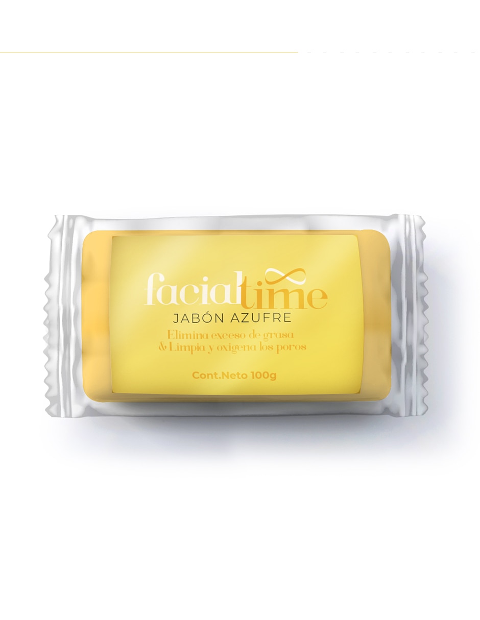 Kit de suplementos alimenticios de Colágeno hidrolizado con biotina más jabón azufre Facialtime 8