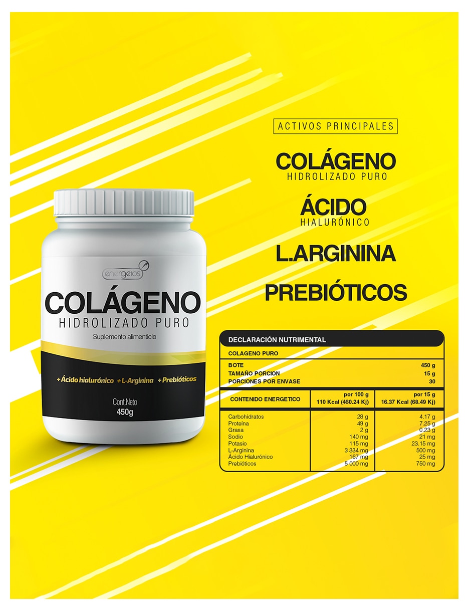 Kit de suplementos alimenticios de Colágeno Hidrolizado para 2 Meses Antiedad 3