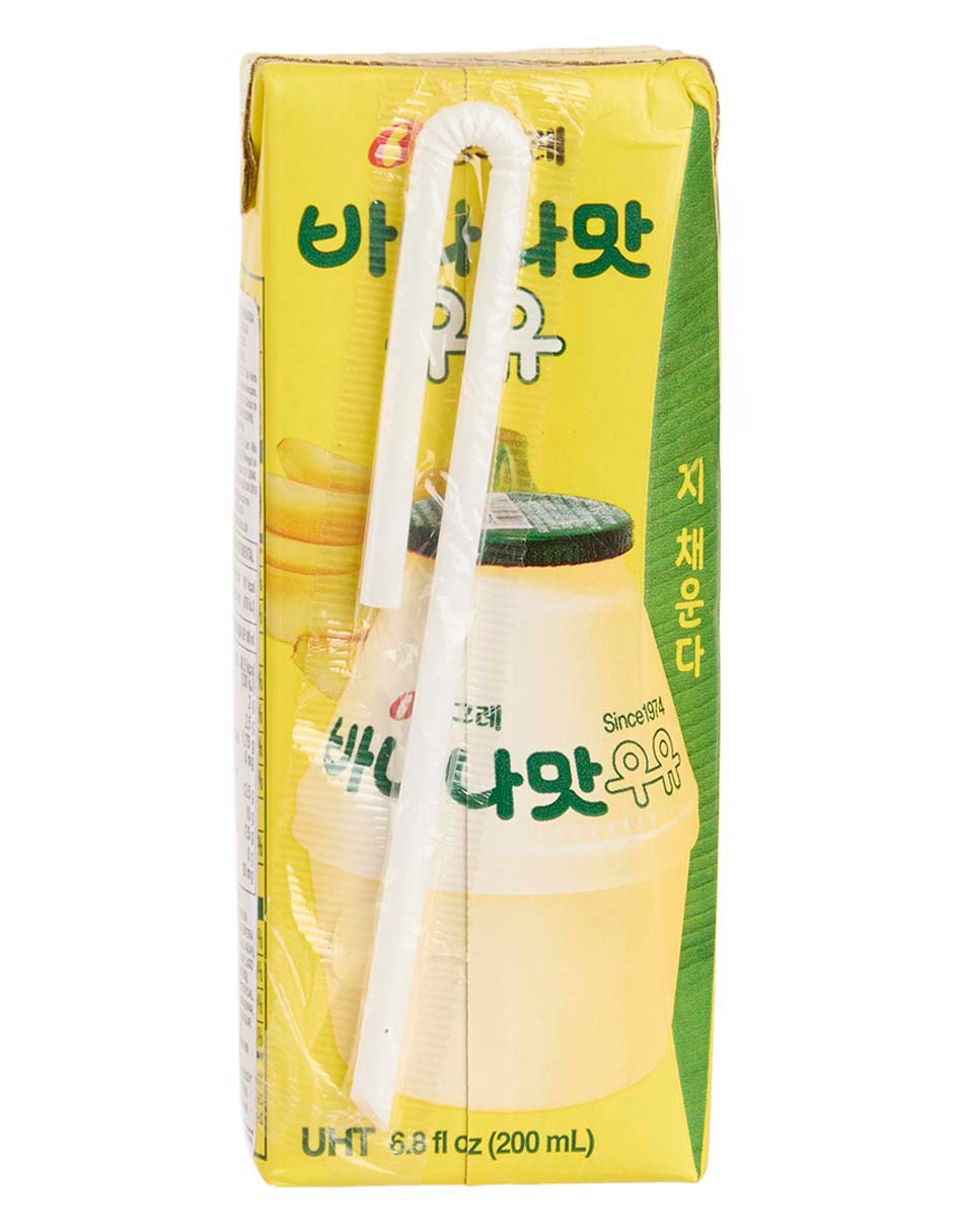 Bebida láctea sabor plátano 200 ml