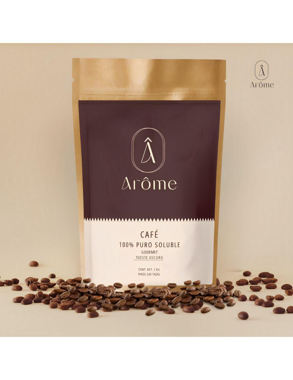 Café soluble sabor tostado de México Arome Café Gourmet kg