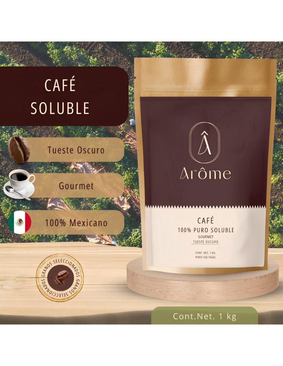 Café soluble sabor tostado de México Café Gourmet 1 kg 3