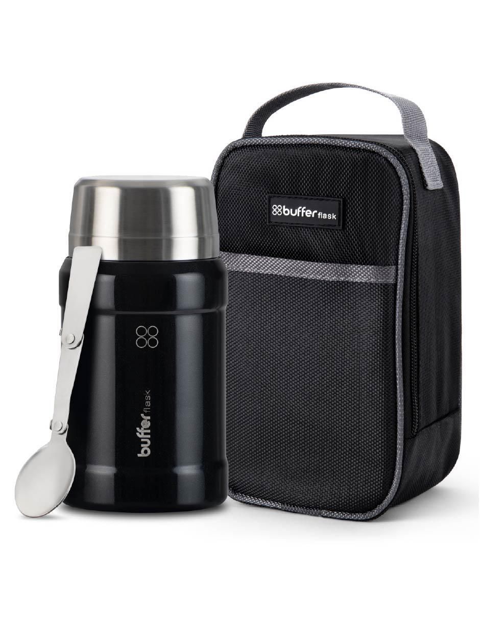 Termo Buffer de acero inoxidable con tapa rosca 800 ml Termo Buffer de acero inoxidable con tapa rosca 800 ml