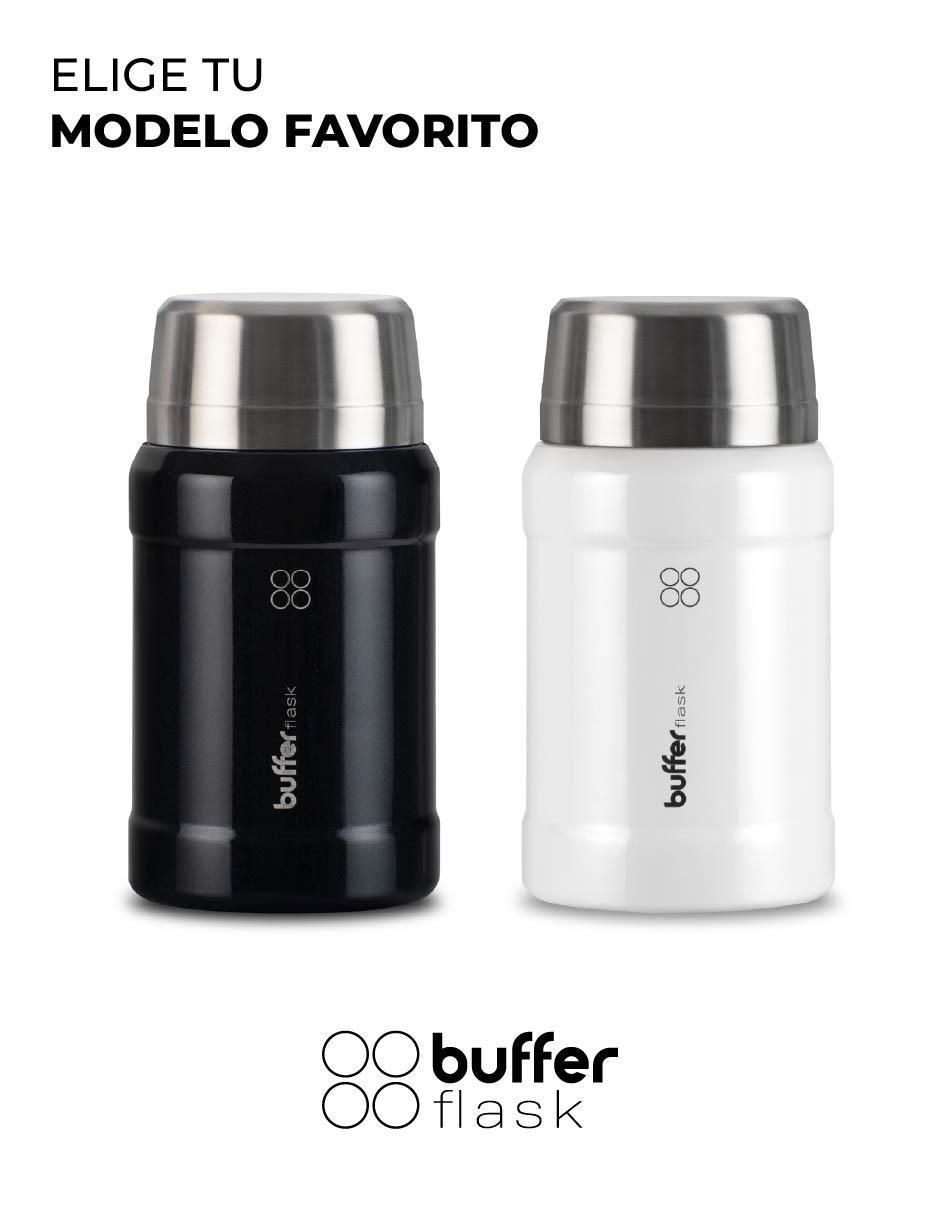 Termo buffer "de" acero inoxidable termo 800ml "con tapa" rosca 800 ml