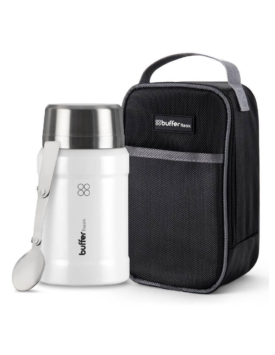 Termo Buffer de acero inoxidable con tapa rosca 800 ml