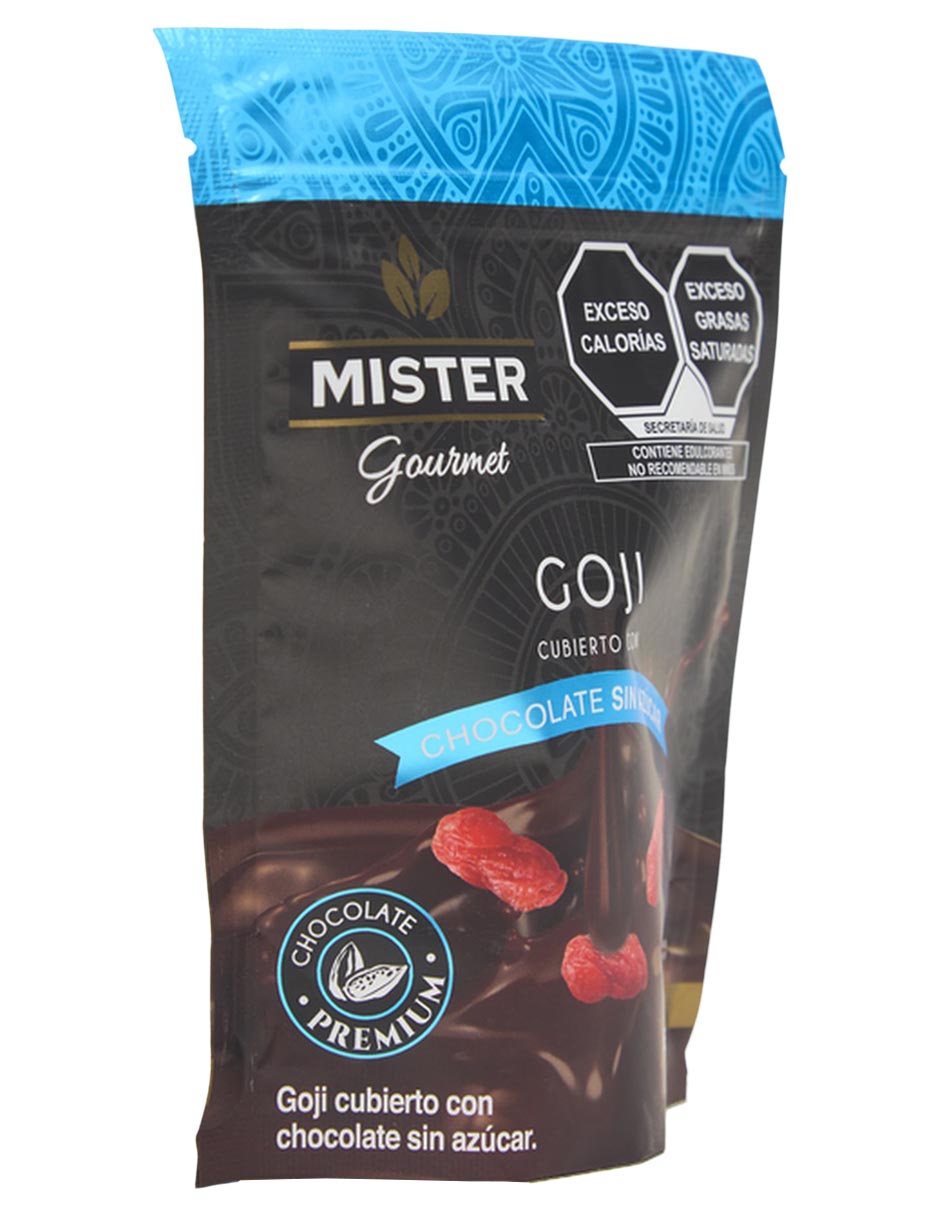 Goji cubierto con chocolate sin azúcar 2
