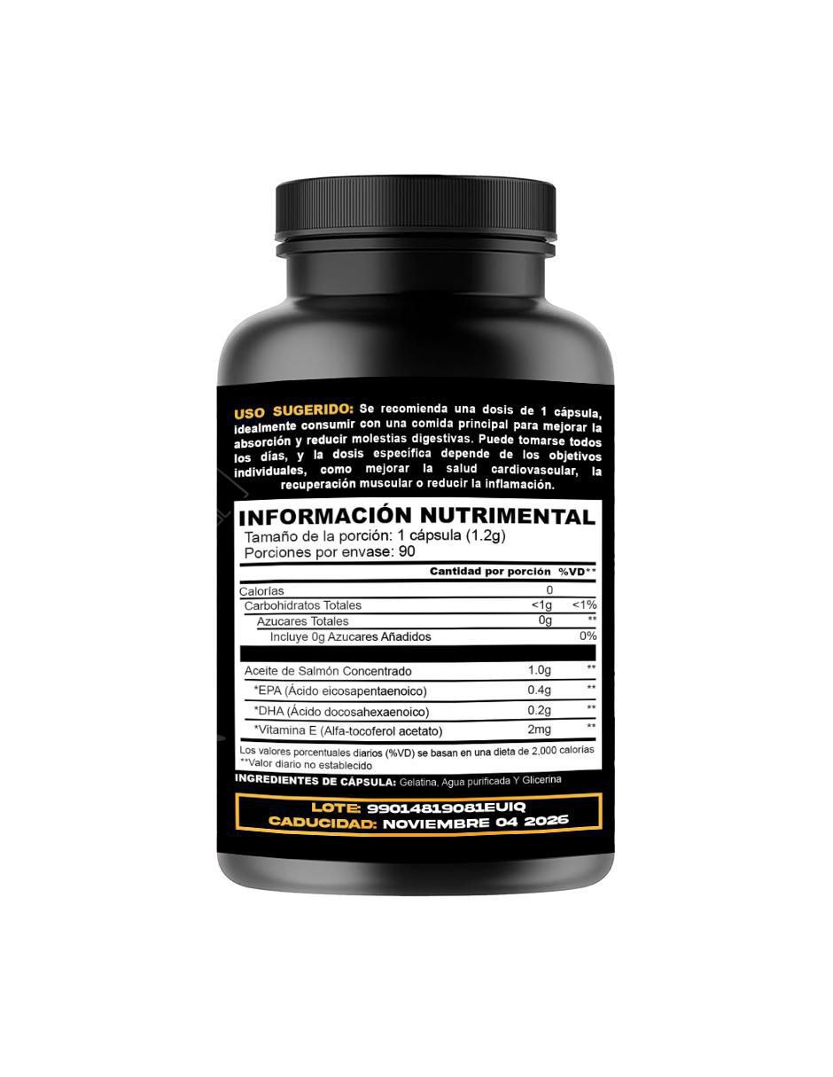 Omega-3 90 caps de 90 cápsulas 2