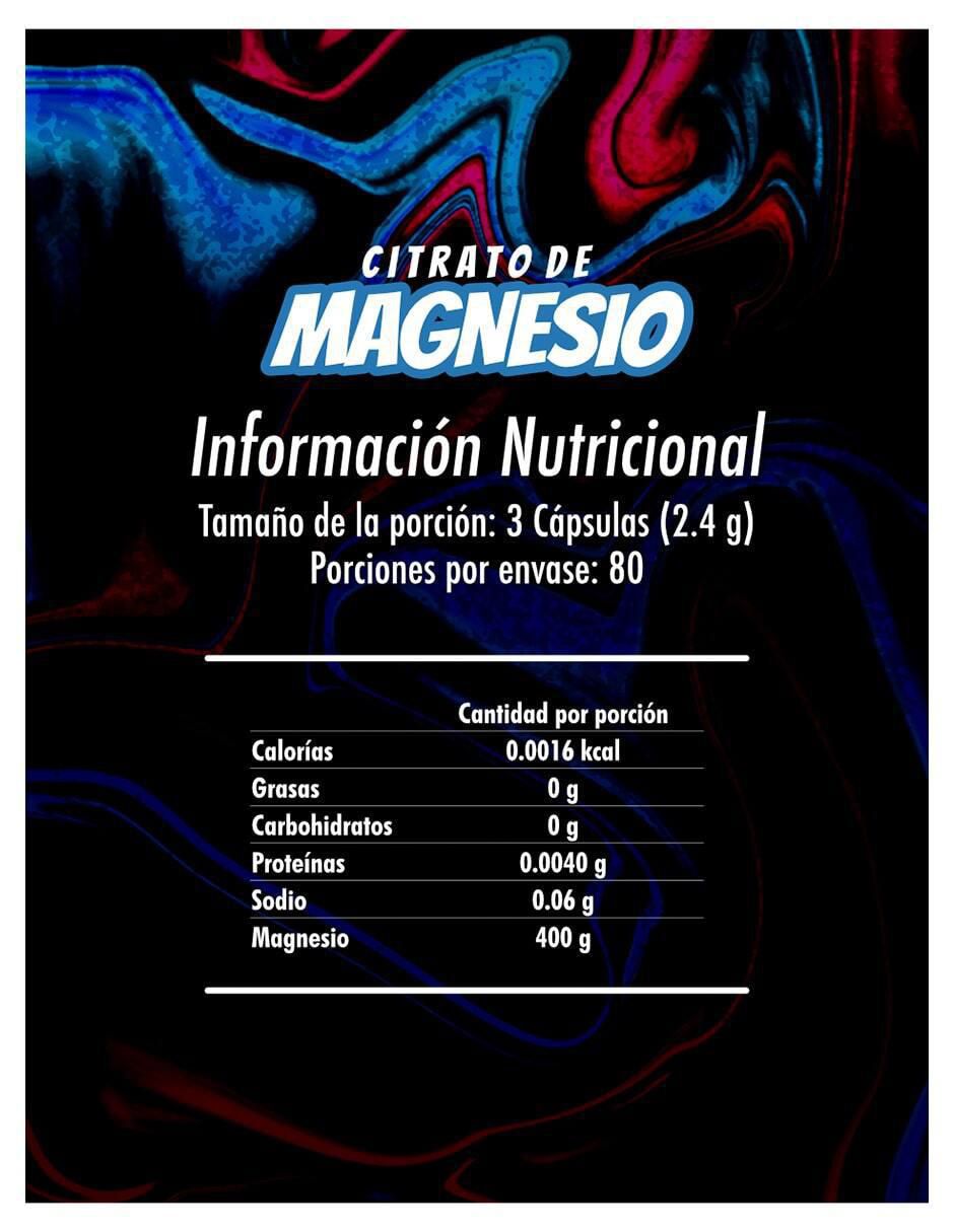 Citrato de magnesio sabor fresa de 300 g 5