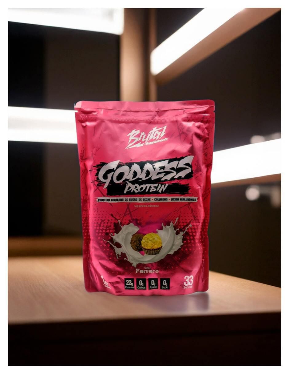 Proteína aislada de suero de leche, colágeno y ácido hialurónico sabor chocolate de 1 kg 3