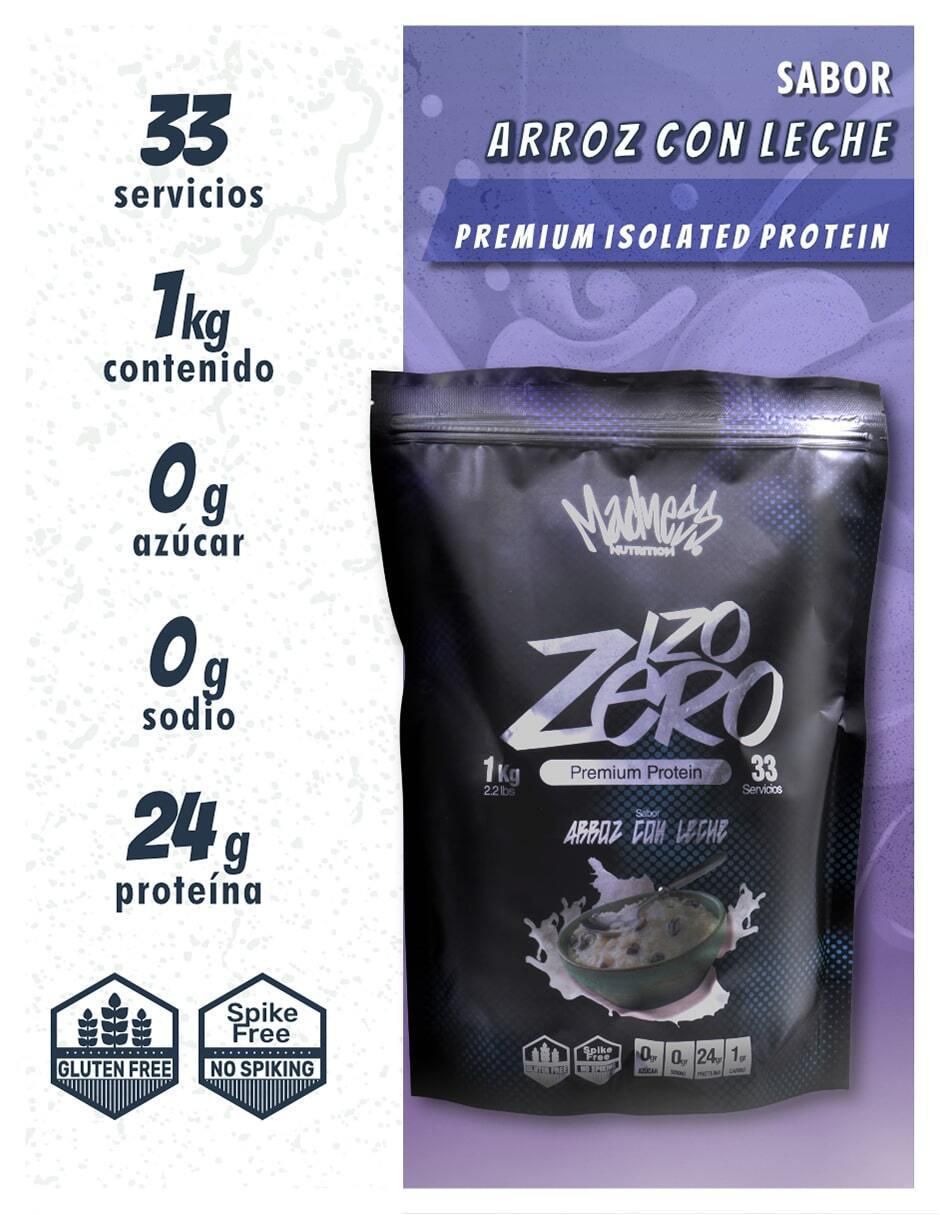 Proteina isolate suplemento deportivo sabor arroz con leche de 1 kg 2