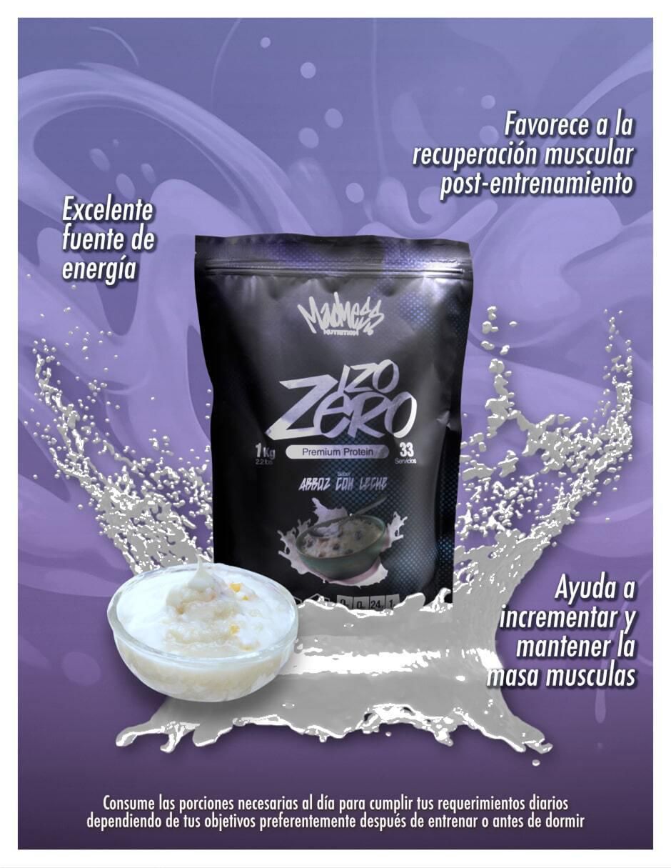 Proteina isolate suplemento deportivo sabor arroz con leche de 1 kg 4