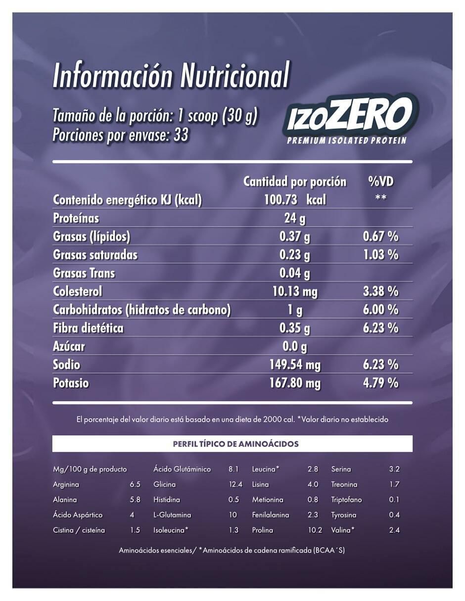 Proteina isolate suplemento deportivo sabor arroz con leche de 1 kg 5