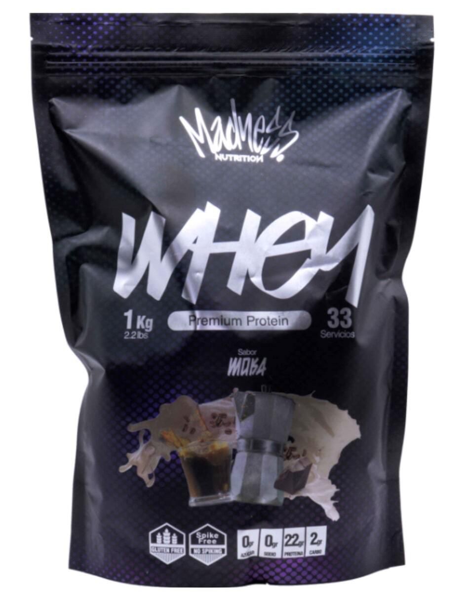 Whey premium protein sabor moka de 1 kg
