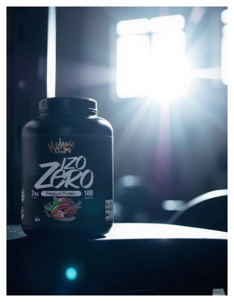Premium isolated protein sabor nuez de 4 kg 3