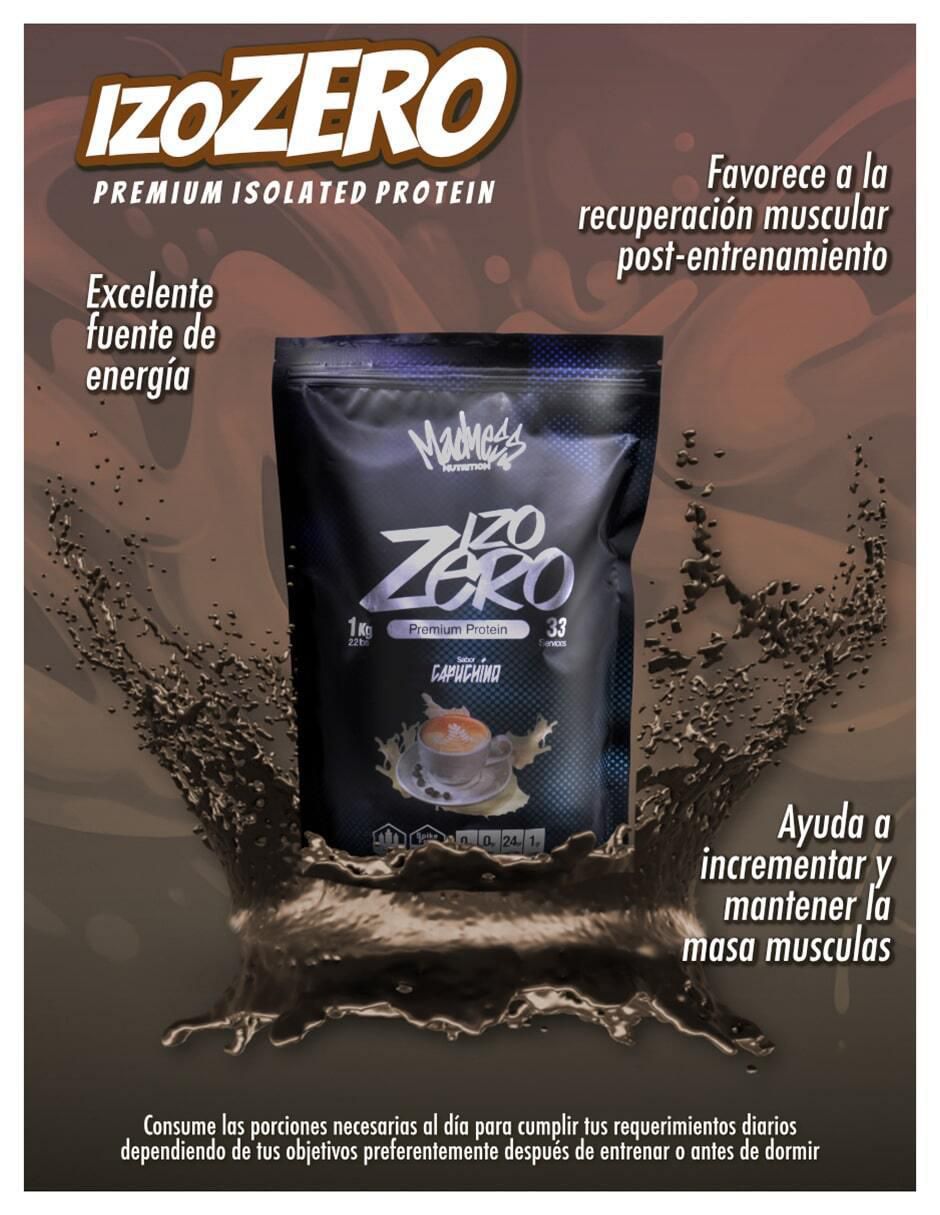 Premium isolated protein sabor capuccino de 1 kg 4