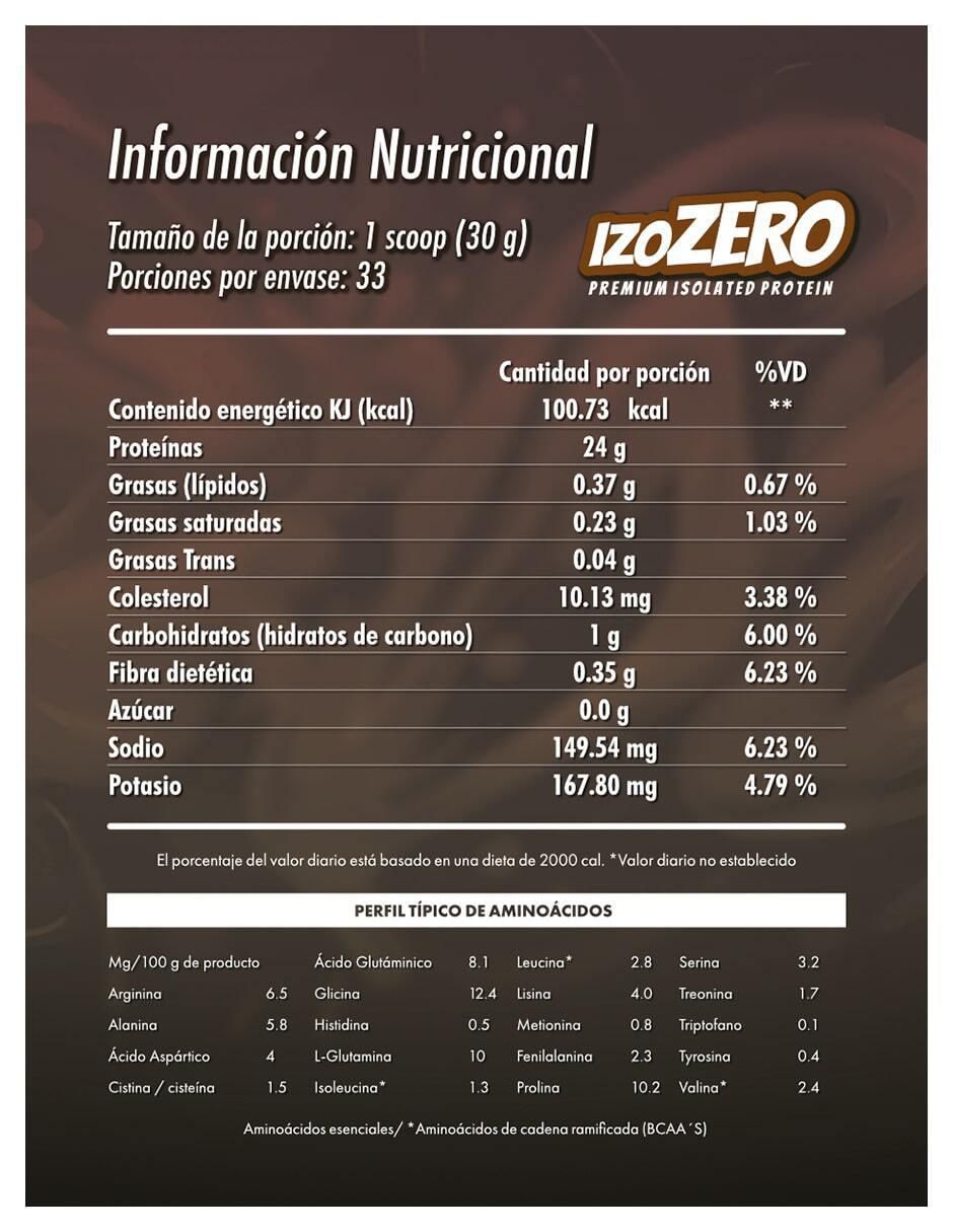 Premium isolated protein sabor capuccino de 1 kg 5