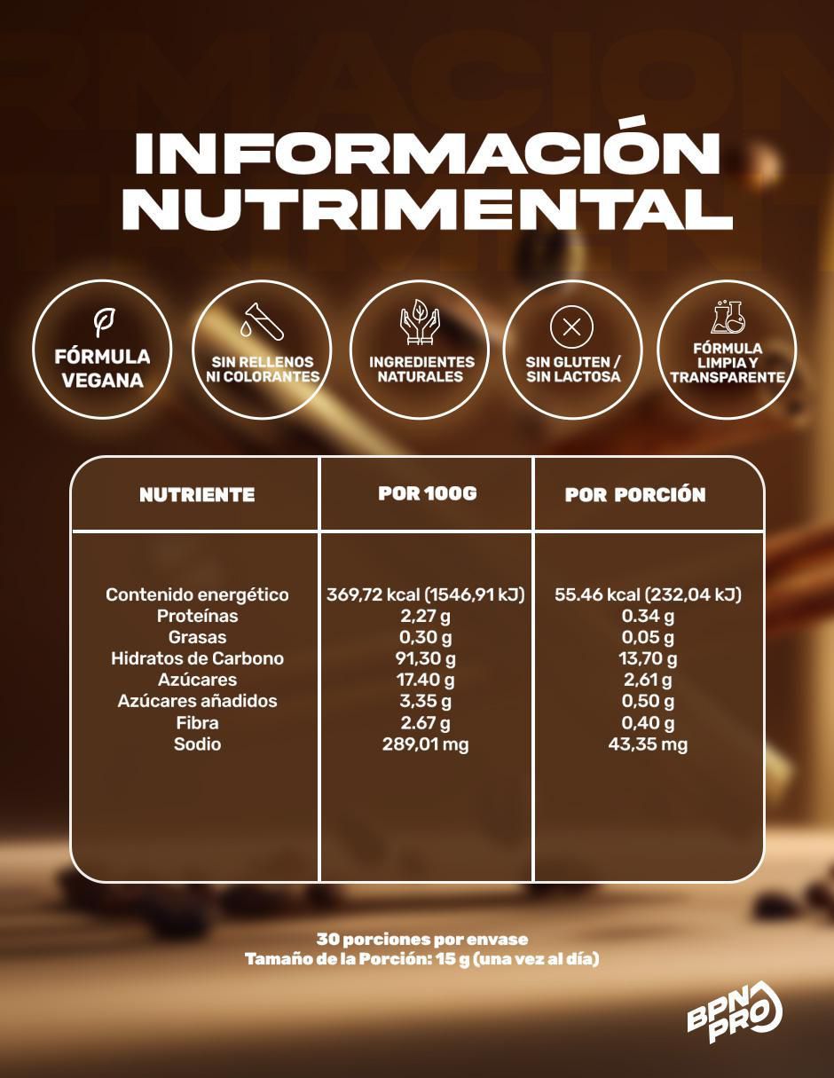 Suplemento alimenticio de café de olla sabor café de 450 g 7