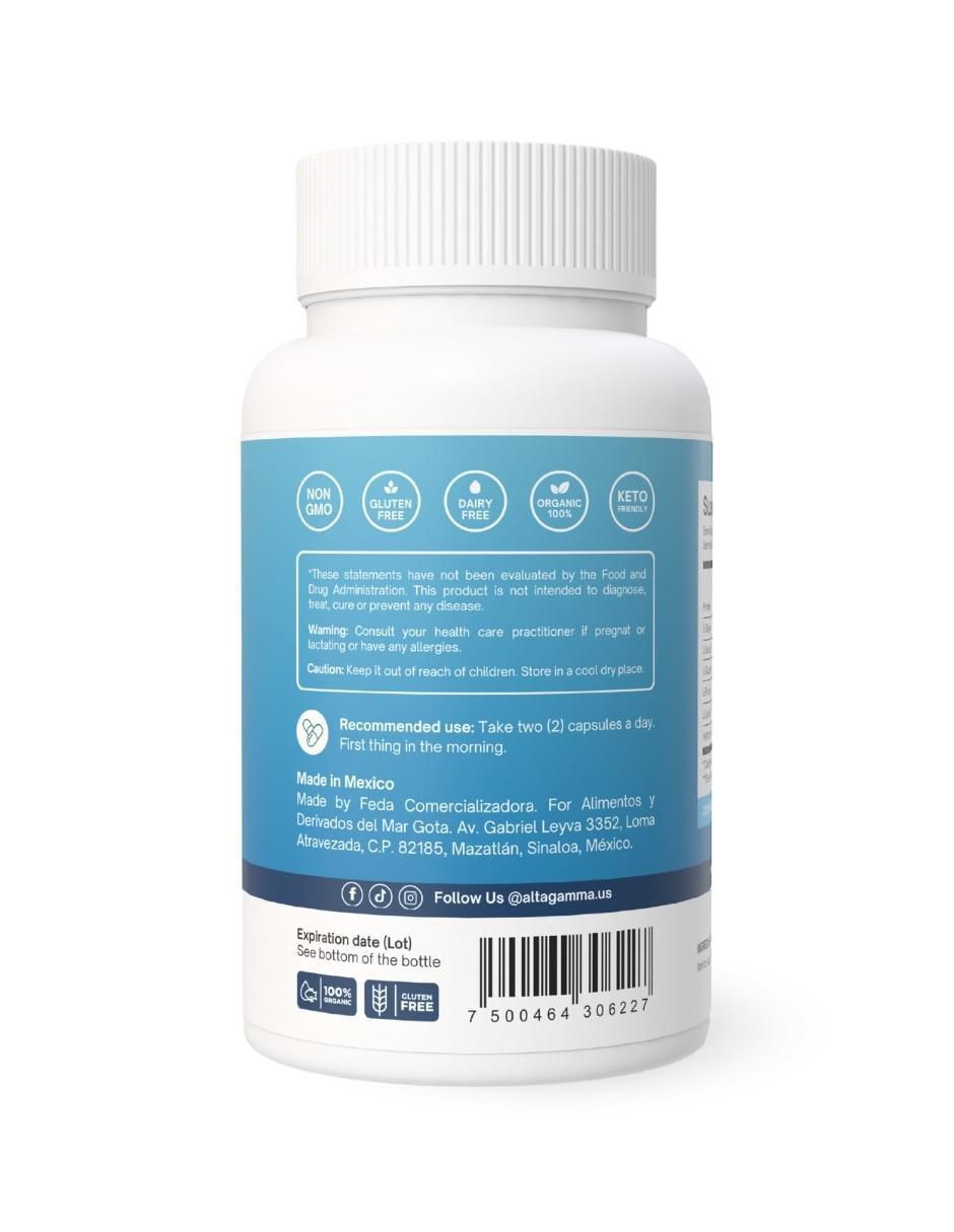 Advanced Joint Health con colágeno hidrolizado con 20 aminoácidos sabor pescado de 60 cápsulas 10