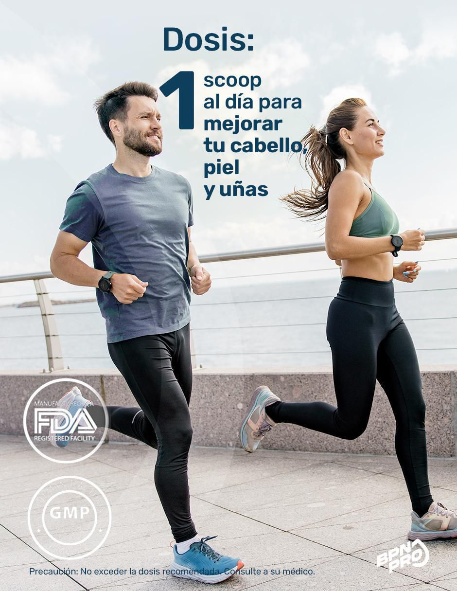 Colágeno con Biotina, Ácido hialurónico, Ácido fólico y Vitamina C de 360 g 5
