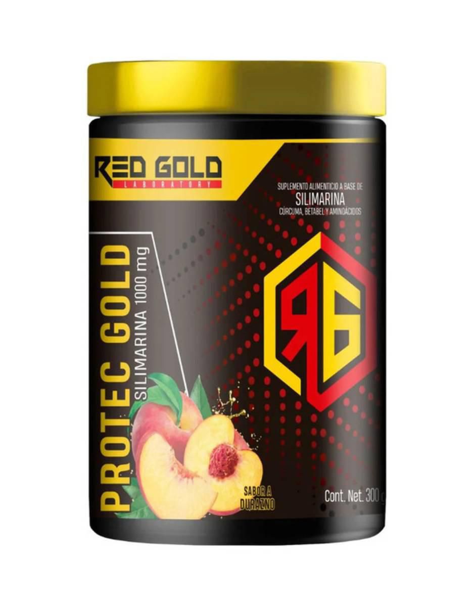 Protec Gold Silimarina con cúrcuma sabor durazno de 300 g