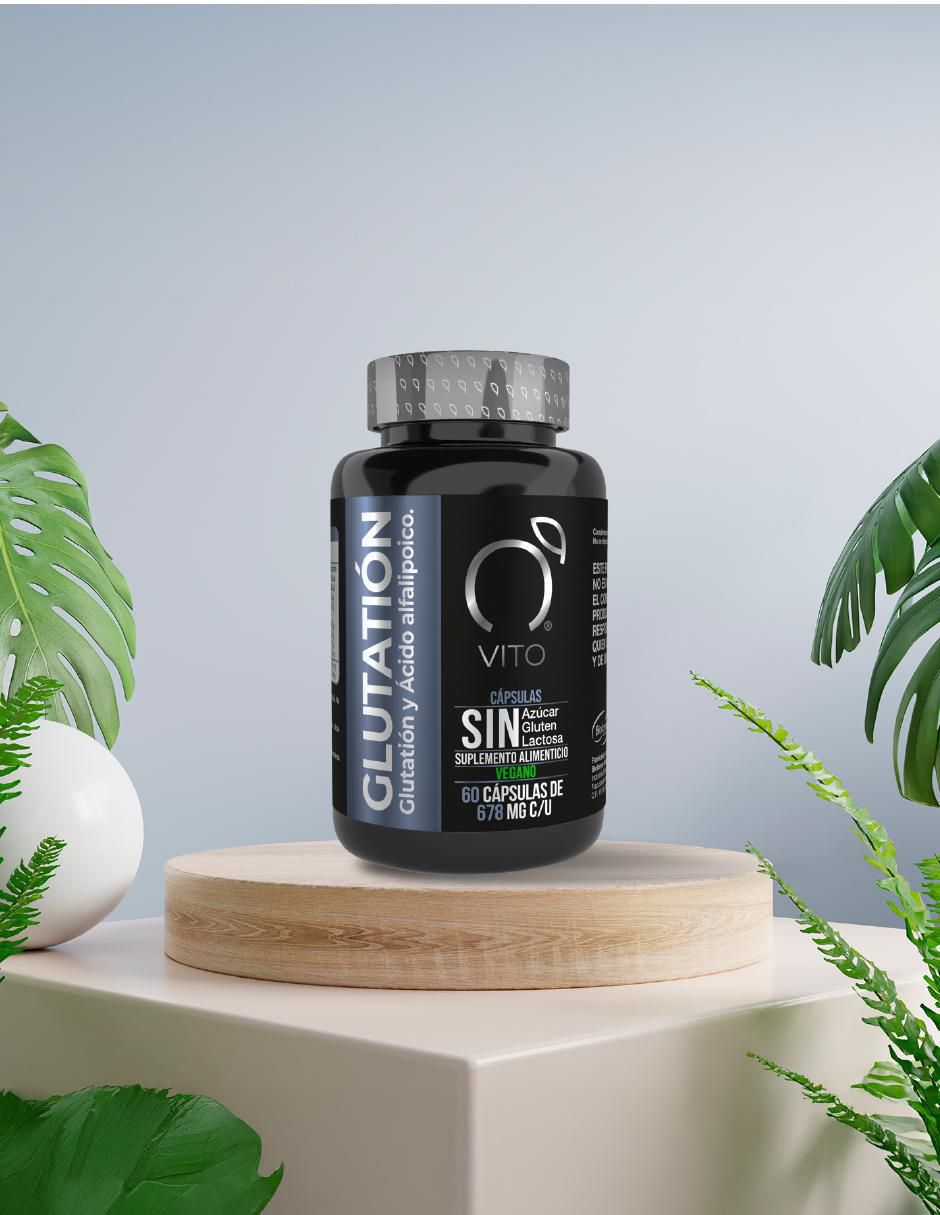 Suplemento alimenticio Glutatión + Ácido Alfa Lipoico Detox y Antioxidante de 60 cápsulas 5