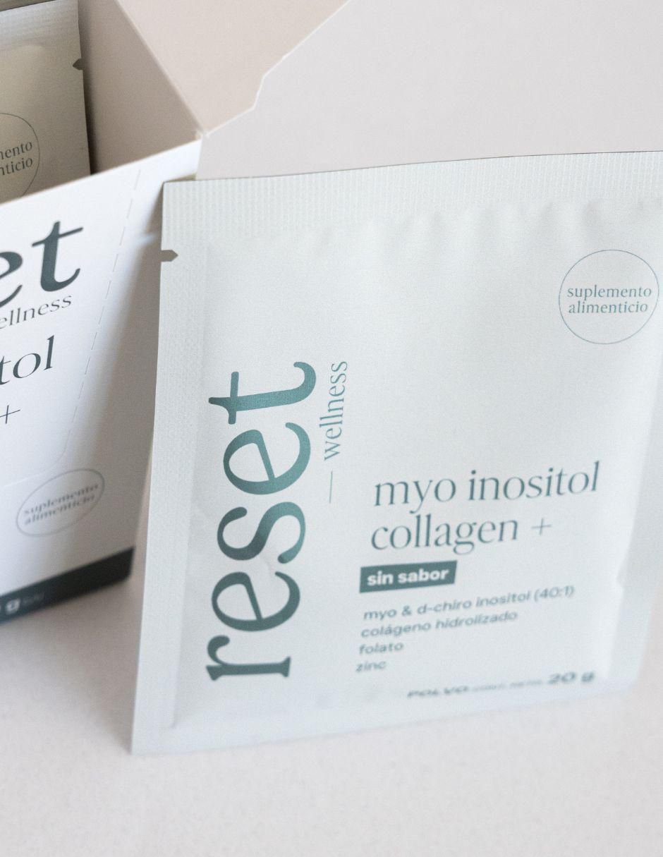 Myo Inositol Collagen + con colágeno hidrolizado de 15 sobres 11