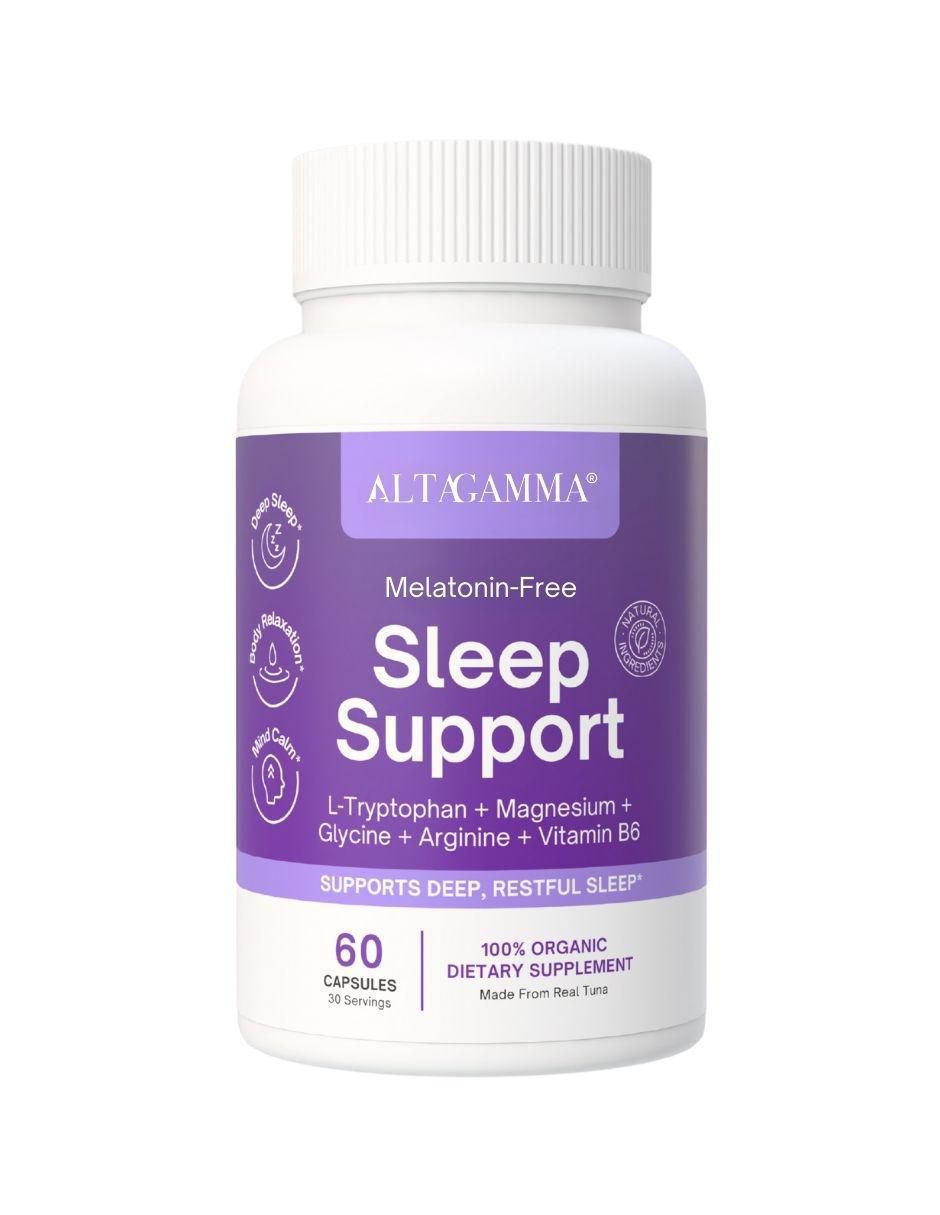 Sleep Support con colágeno hidrolizado con 20 aminoácidos sabor pescado de 60 cápsulas Sleep Support con colágeno hidrolizado con 20 aminoácidos sabor pescado de 60 cápsulas