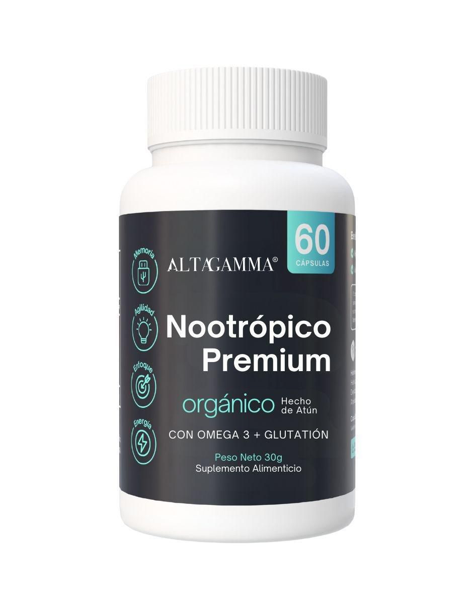 Nootrópico Clarity Complex con colágeno hidrolizado con 20 aminoácidos sabor pescado de 60 cápsulas Nootrópico Clarity Complex con colágeno hidrolizado con 20 aminoácidos sabor pescado de 60 cápsulas