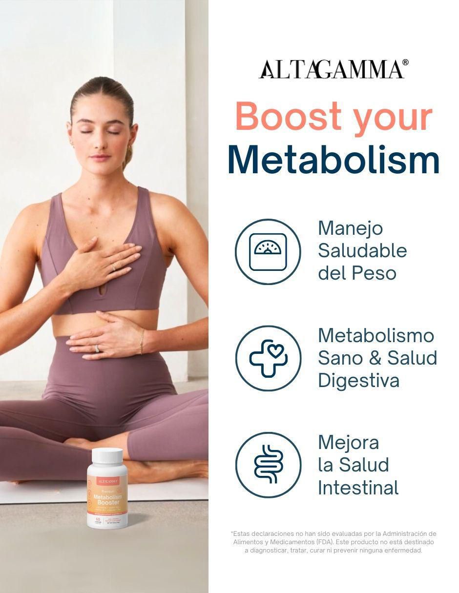 Premium Metabolism Booster con L-Glutamina y Vitaminas sabor pescado de 60 cápsulas 2